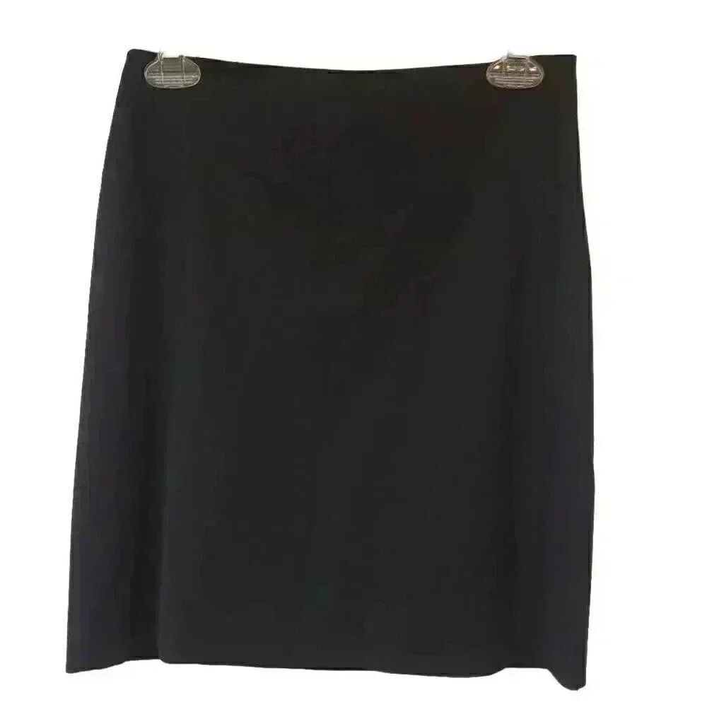Banana Republic Women's Black Rayon/Nylon/Spandex Classic Professional Lined Str
